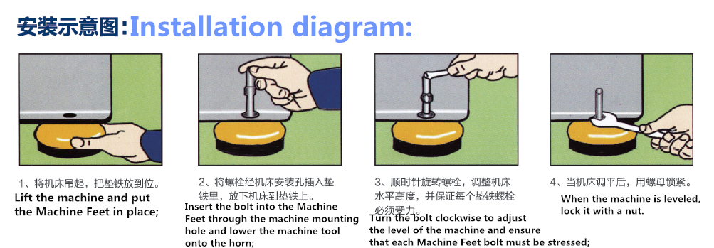 Damping Leveling Feet