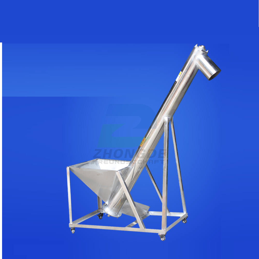 Shandong Zhongde High Quality Screw Conveyor for Packaging Lines