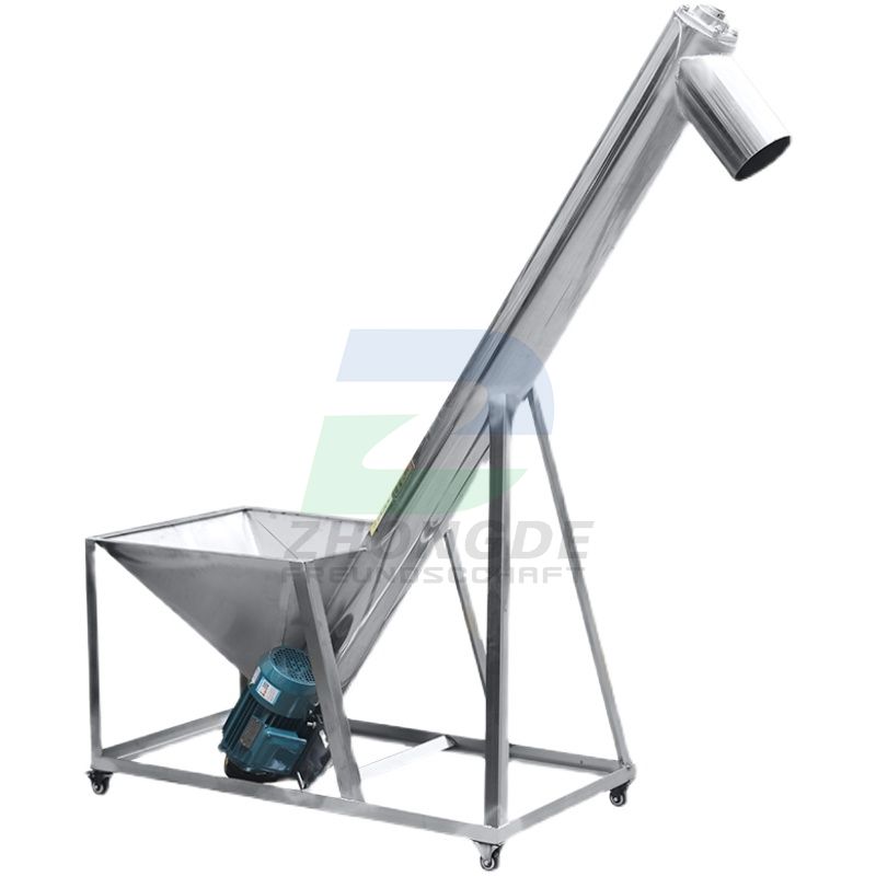 Shandong Zhongde High Quality Screw Conveyor for Packaging Lines
