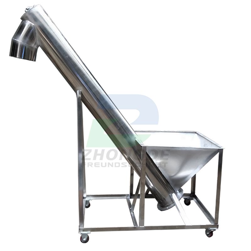 Shandong Zhongde High Quality Screw Conveyor for Packaging Lines