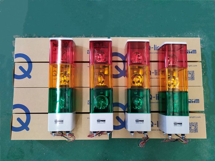 High Brightness Circular/square Warning Light with Buzzer Can Be Used in CNC Milling Machine