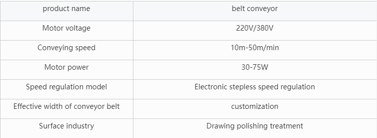 Factory Outlet Customizable Belt Conveyor